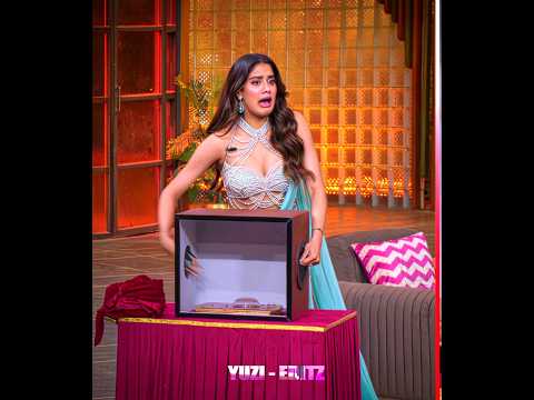 Jhanvi Kapoor Game In Kapil Sharma Show 🤣😜🤣 || @KapilSharmaK9 #janvikapoor #saifalikhan #ntr