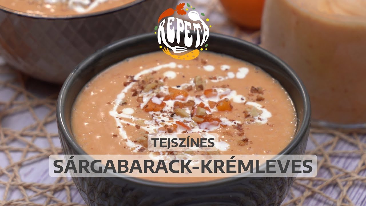 Tejszínes sárgabarack-krémleves | Repeta