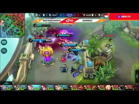 BIGETRON VS AEROWOLF MATCH 2 BEKRAF GAME PRIME 2018 MLBB TOURNAMENT