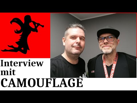 CAMOUFLAGE Interview at the Turbinenhalle Oberhausen on October 20, 2024, by Nightshade TV