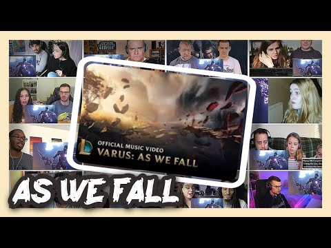 As We Fall | Varus Music Video - League of Legends REACTION MASHUP