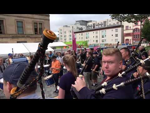 Piping Live 2018 - Tuesday - 78th Fraser Highlanders MSR at the National Piping Centre