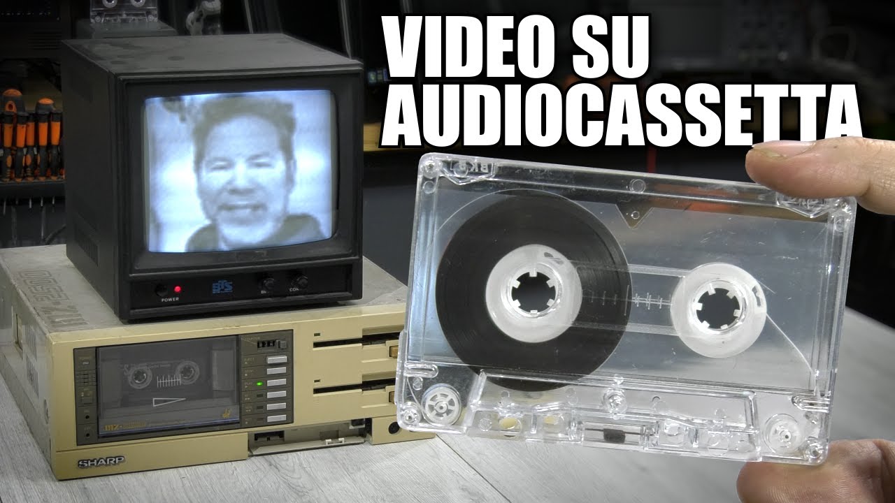 Registro un video su audiocassetta usando vecchi computer arrugginiti - Prima Parte