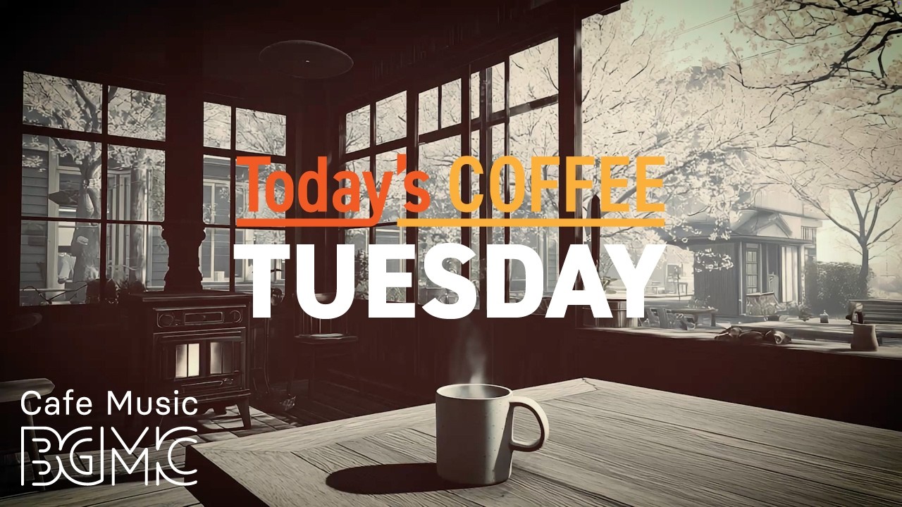 Today's COFFEE TUESDAY: Vintage Sakura Cafe Jazz ☕ Warm Piano & Smooth Bossa Nova for Focus