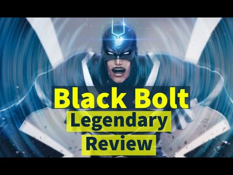 Black Bolt Legendary Review! Still Worth Investing? | Marvel Strike Force - Free to Play