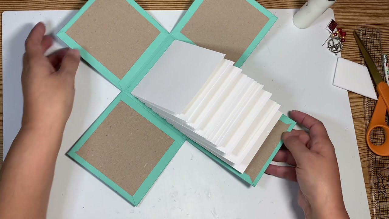 Exploding box mini album ~ ASC design team tutorial