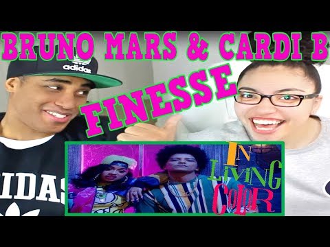 Bruno Mars - Finesse (Remix) [Feat. Cardi B] [Official Video] REACTION