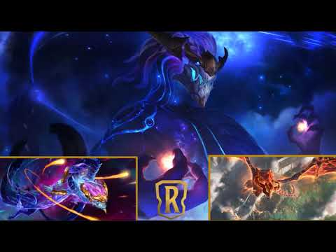 Aurelion Sol, o Forjador de Estrelas | Interações: "Ashe" - "Braum" - "Diana" - "Lee Sin"...