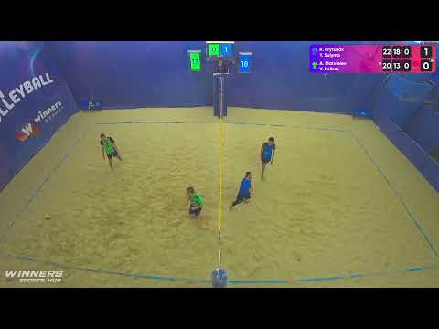 15:10 R. Prytuliak / Y. Sulyma - A. Matvieiev / V. Kelbas 21.11.2022 | Winners Beach Volleyball