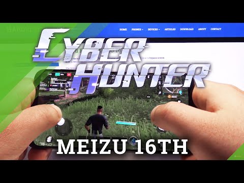 Gaming Performance Checkup on MEIZU 16TH - Cyber Hunter Gameplay
