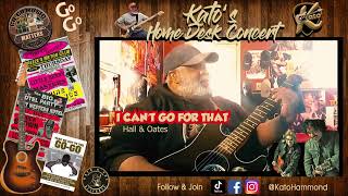 Playing my guitar/singing “I Can’t Go For That” by Hall &amp; Oates 🎸