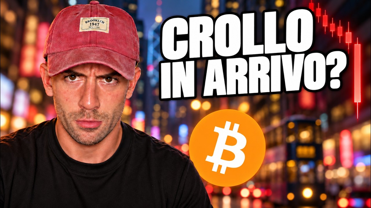 Bitcoin sta per crollare?.... Ecco il mio piano