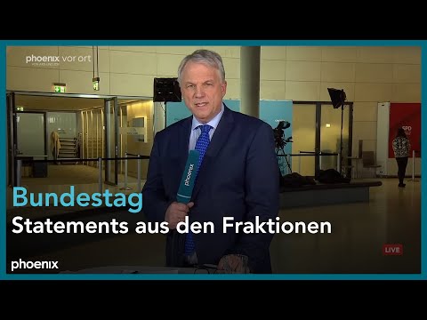 Fraktionssitzungen u.a. mit Unions-Kanzlerkandidat Friedrich Merz & SPD-Vorsitzender Rolf Mützenich