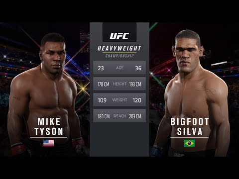 EA SPORTS™ UFC® 2 Iron Mike Tyson vs Bigfoot Silva