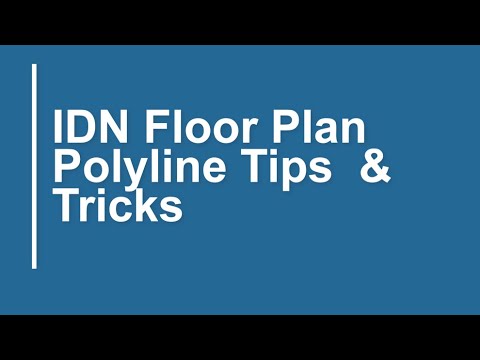 Drawing Polylines for Facilities Management