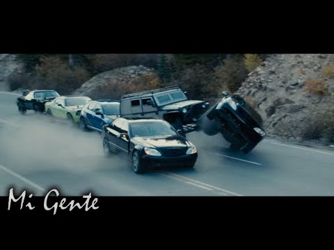 J Balvin, Willy William - Mi Gente (TheFloudy & AZVRE Remix) Fast & Furious [Chase Scene]