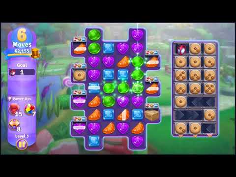 Wonka's World of Candy Tractor Trouble Level 3 - NO BOOSTERS 🍫 | SKILLGAMING ✔️