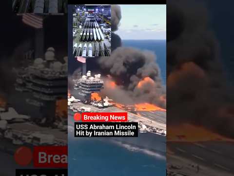 🔴 BREAKING NEWS: USS Abraham Lincoln  Hit by Iranian Missile