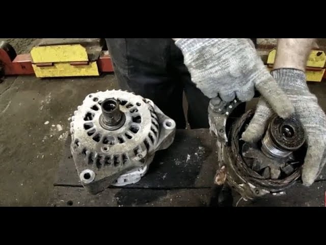 Замена Шкива Генератора SsangYong New Actyon Дизель