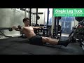 【シングルレッグタック】 腹筋 と 三角筋 を同時に鍛える トレーニング ! 「 HAGANE ATHLETE GYM 」
