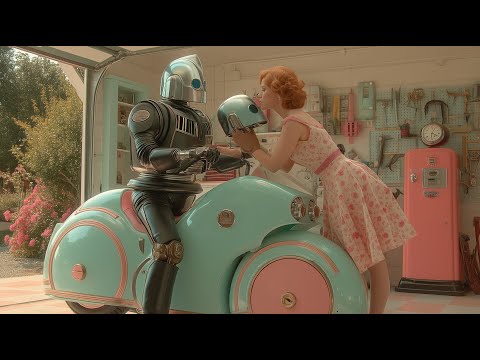 The Most Interesting Robot In The World | 1950's Retro-Future Sci-Fi Story AI Art | AI Short Film