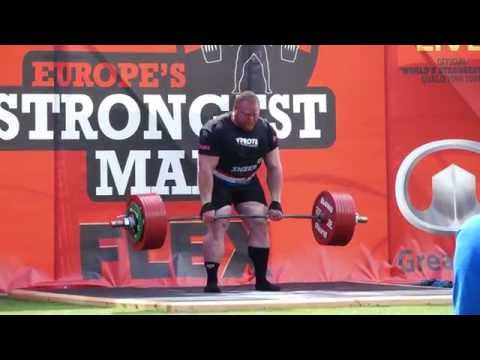 Europe's Strongest Man 2014 - Deadlift - Benedikt 'Benni' Magnússon - 400kg / 882lb