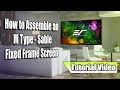 How to assemble M Type - Sable Fixed Frame