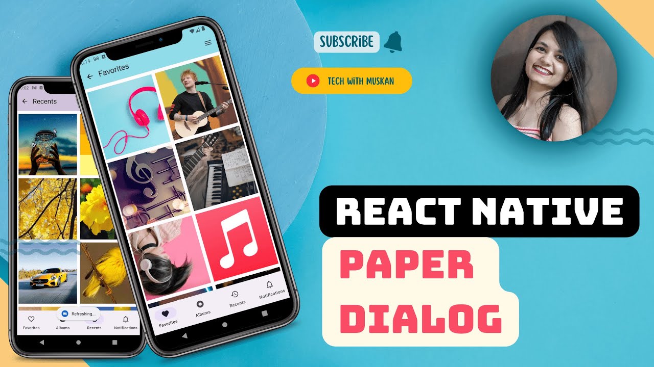 #14 Mastering React Native Paper Dialogs | Interactive Pop-Up Components | React Native Paper Series
