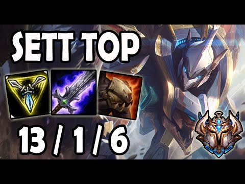 Sett vs Rumble TOP [ Smeb ] Lol Challenger Korea