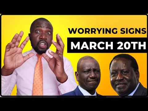 Worrying Signs: 5 Things Raila Odinga Might Do on March 20th