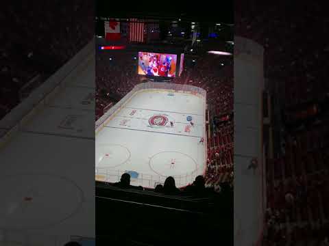 Montreal Canadiens Intrasquad Scrimmage Player Entrance (2021)