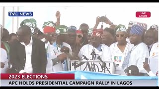 (Trending Video) What Tinubu Said At The APC Presidential Campaign In Lagos State