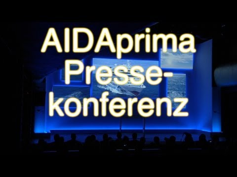 AIDAprima: So sieht das neue Schiff aus - Pressekonferenz