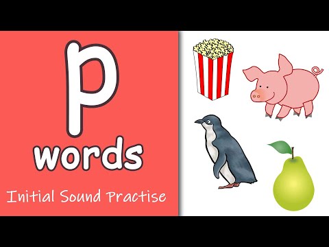 'p' Words | Phonics | Initial Sounds
