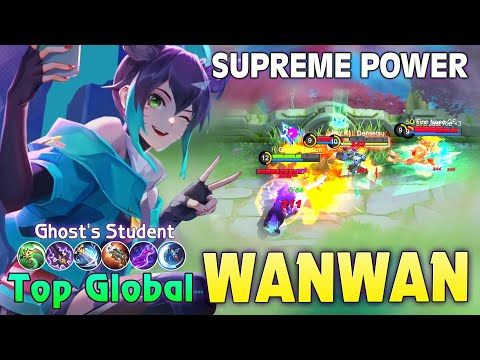 Wanwan Supreme Power! Top Global Wanwan Build by Ghost's Student ~ Mobile Legends