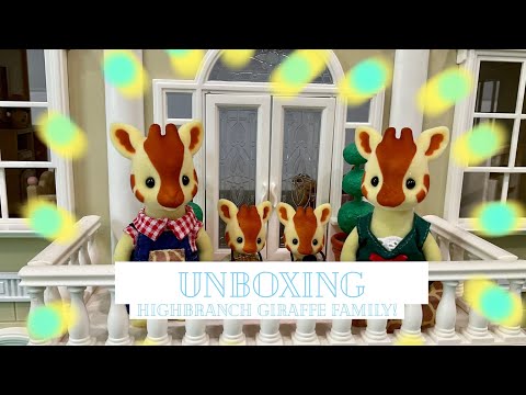 Sylvanian Families Žirafų šeimynėlė video