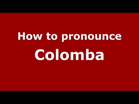 How to pronounce Colomba (Italian/Italy) - PronounceNames.com