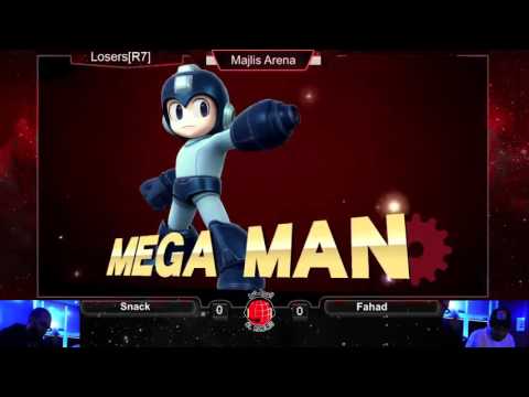 SSB4 @ Al Majlis 12/2: Fahad (ZSS) vs Snack (Mega Man, Bayonetta) - LR7