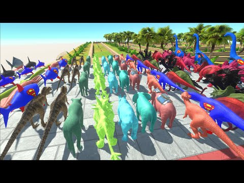 COLORED ALL UNITS CHAMPIONSHIP - Animal Revolt Battle Simulator