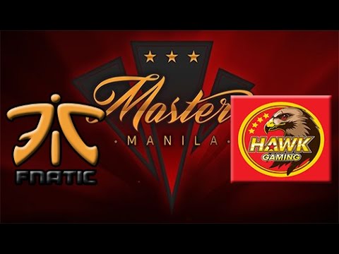 Fnatic vs Hawk Gaming Game 1 | bo3 | LB SEA Qualifier Rd 1 | The Manila Masters