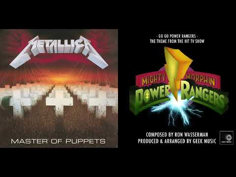 Master of Puppet Rangers (Metallica vs Power Rangers Mashup)
