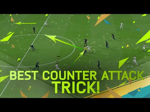 FIFA 16 TUTORIAL - THE BEST COUNTER ATTACK TRICK / DUMMY A PASS TUTORIAL