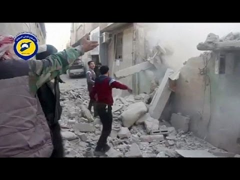 Syrien: Russische Bombardierungen fordern angeblich Dutzende Todesopfer