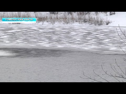 Двое рыбаков утонули в окрестностях Гомеля на заливе реки Сож видео