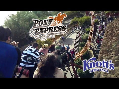 Back row point of view footage of Pony Express