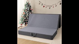 🛏️ Best Tri-Folding Mattress for Travel & Camping! | Vamcheer 6-Inch Memory Foam Mattress Review