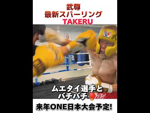 【武尊】バチバチ! 来年ONE日本大会に出場か!? 最新スパーリング Takeru