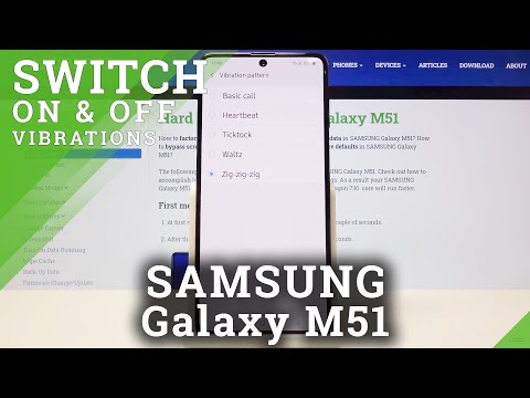 How to Change Vibration Pattern in SAMSUNG Galaxy M51 – Personalize Pattern