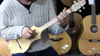Seagull Merlin Dulcimer acoustic folk instrument demo