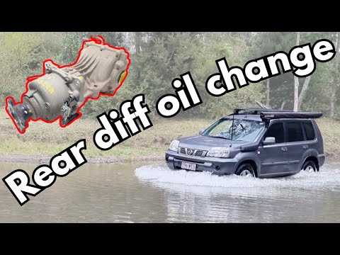 How to Change Rear Differential Oil on Nissan X-Trail | DIY Tutorial